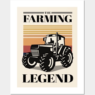 Classic Farming Legend Posters and Art